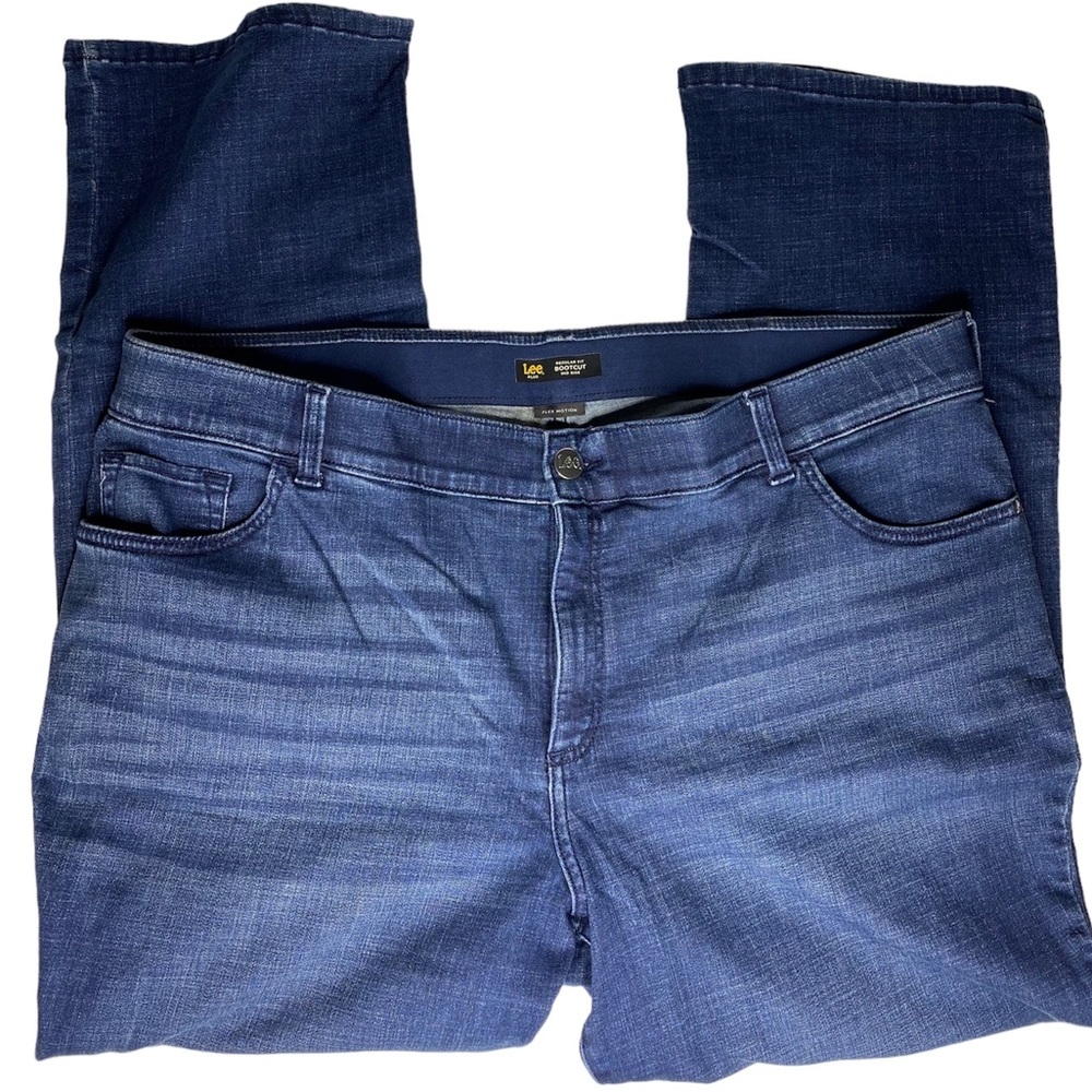 Lee Plus Women’s Bootcut Mid Rise Denim Jean